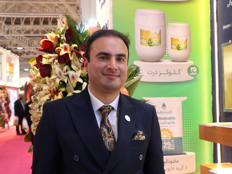 مدیرمارکتینگ گروه عازم خبر داد: رونمایی از مالتودکسترین‌های طعم‌دار، محصولات جدید از گروه عازم در ایران اگروفود ۱۴۰۳